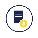 icon representing tax payments
