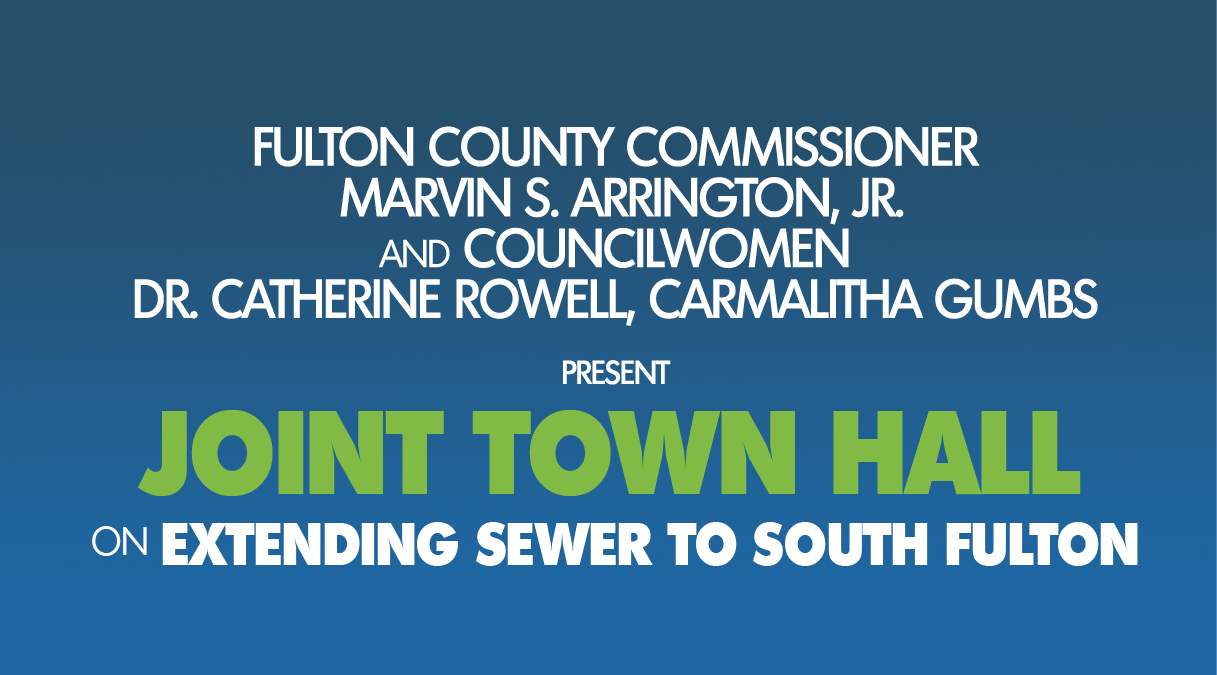 arrington joint town hall extending sewer to city of south fulton