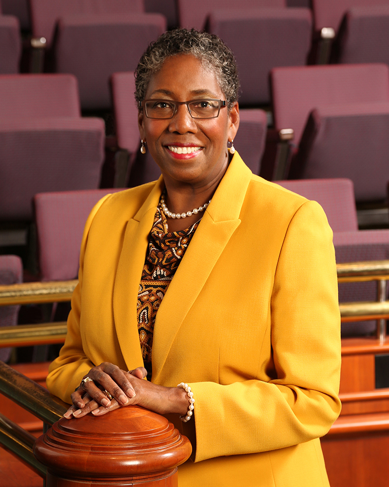 Photo of the late Commissioner Joan Garner