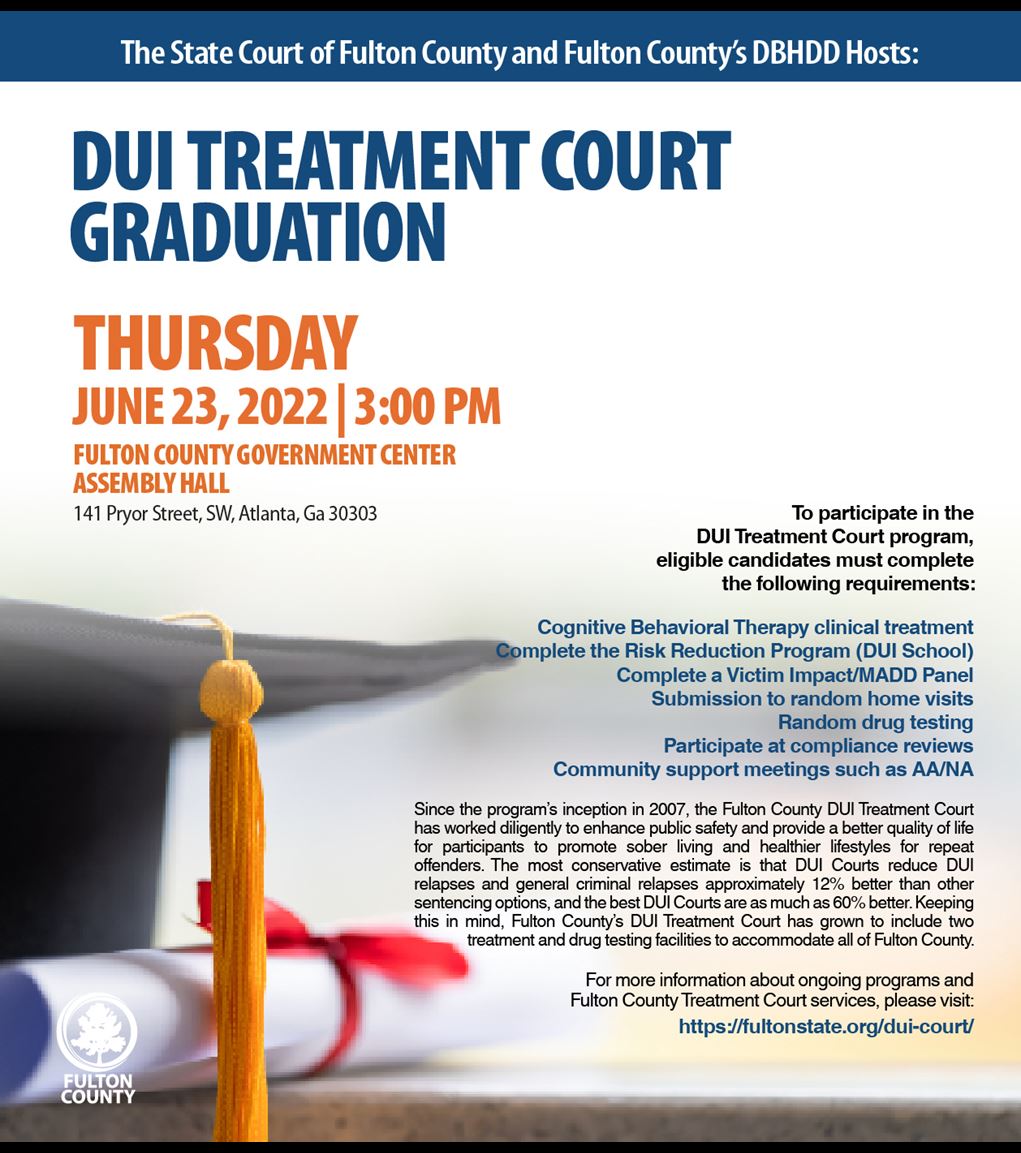 DUI Treatment Court Graduation