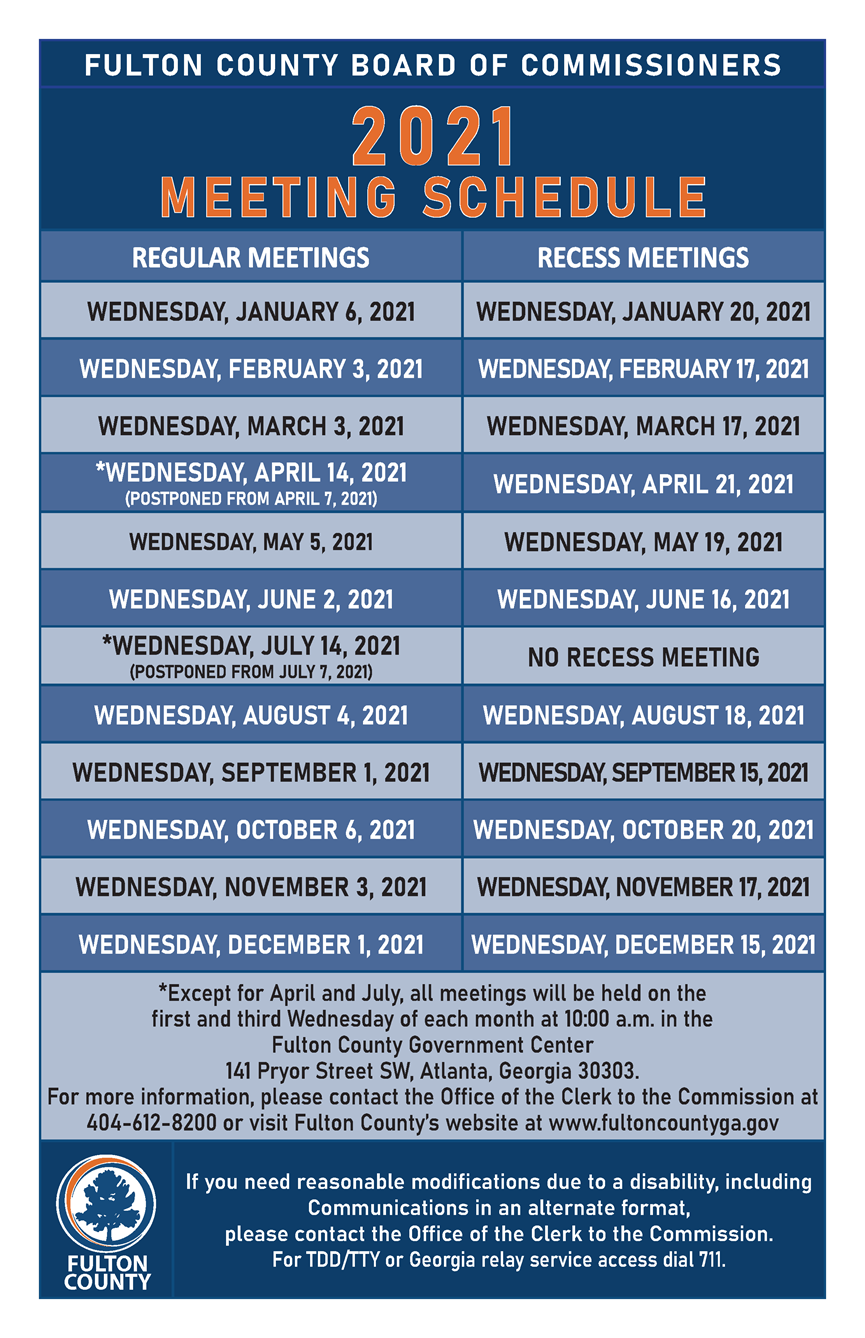 fulton county calendar 2021
