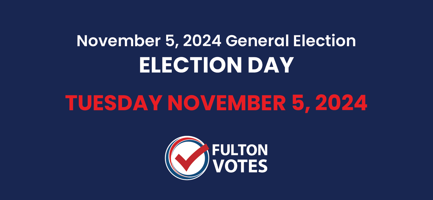 Tuesday, November 5, 2024 general election