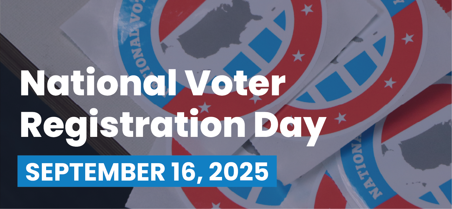 national voter registration day is on September 16, 2025