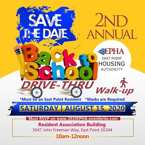 Vice Chair Arrington Back to school drive