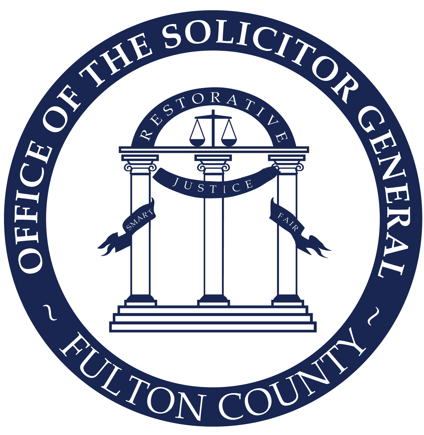 logo for the Fulton County Solicitor General
