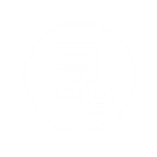 white icon representing jury duty