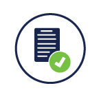 icon representing employee verification