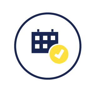 icon representing library events