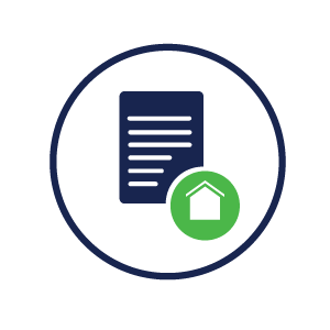 icon representing plats and land records