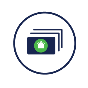 icon representing tax refund after lien sale