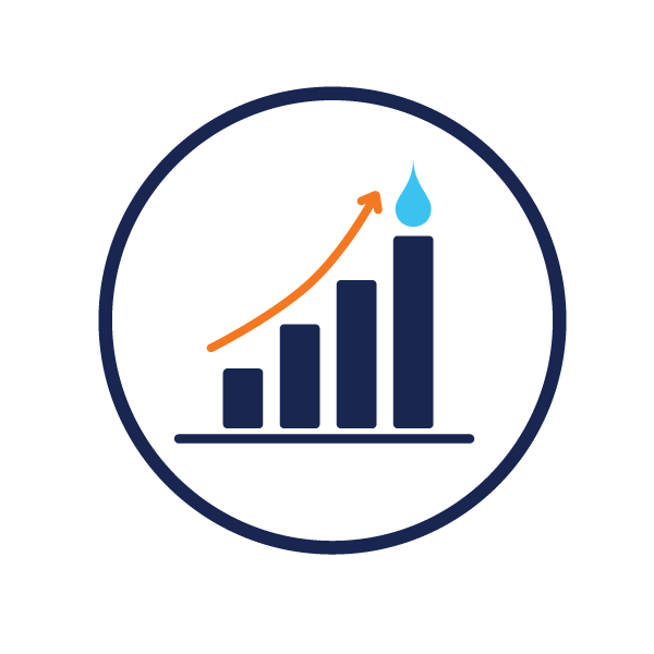 icon representing water leak adjustment request