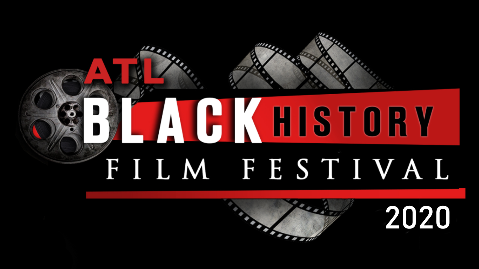 Black History Film Festival with film reel 