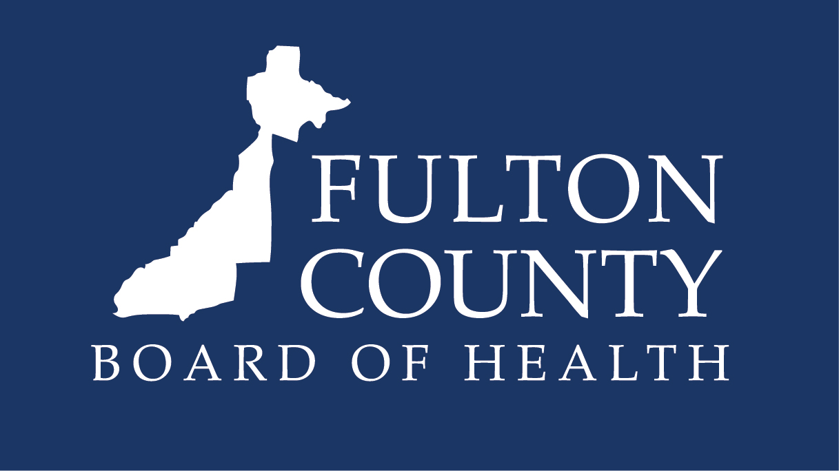 Board of health with Fulton County logo
