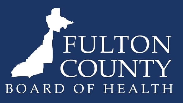 Board of health with Fulton County logo 