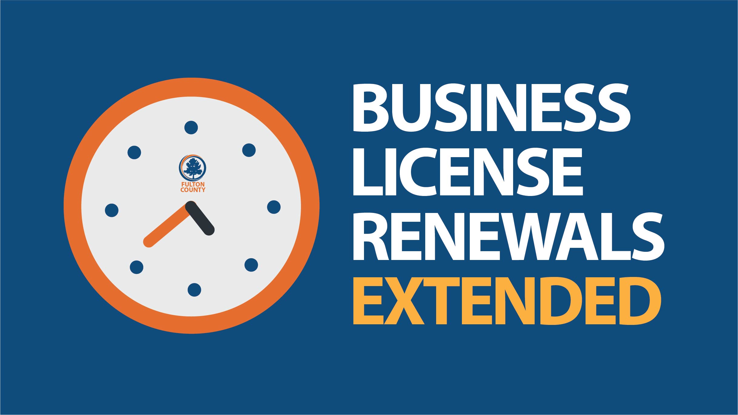 Fulton County Extends 2020 Business License Renewal Deadline