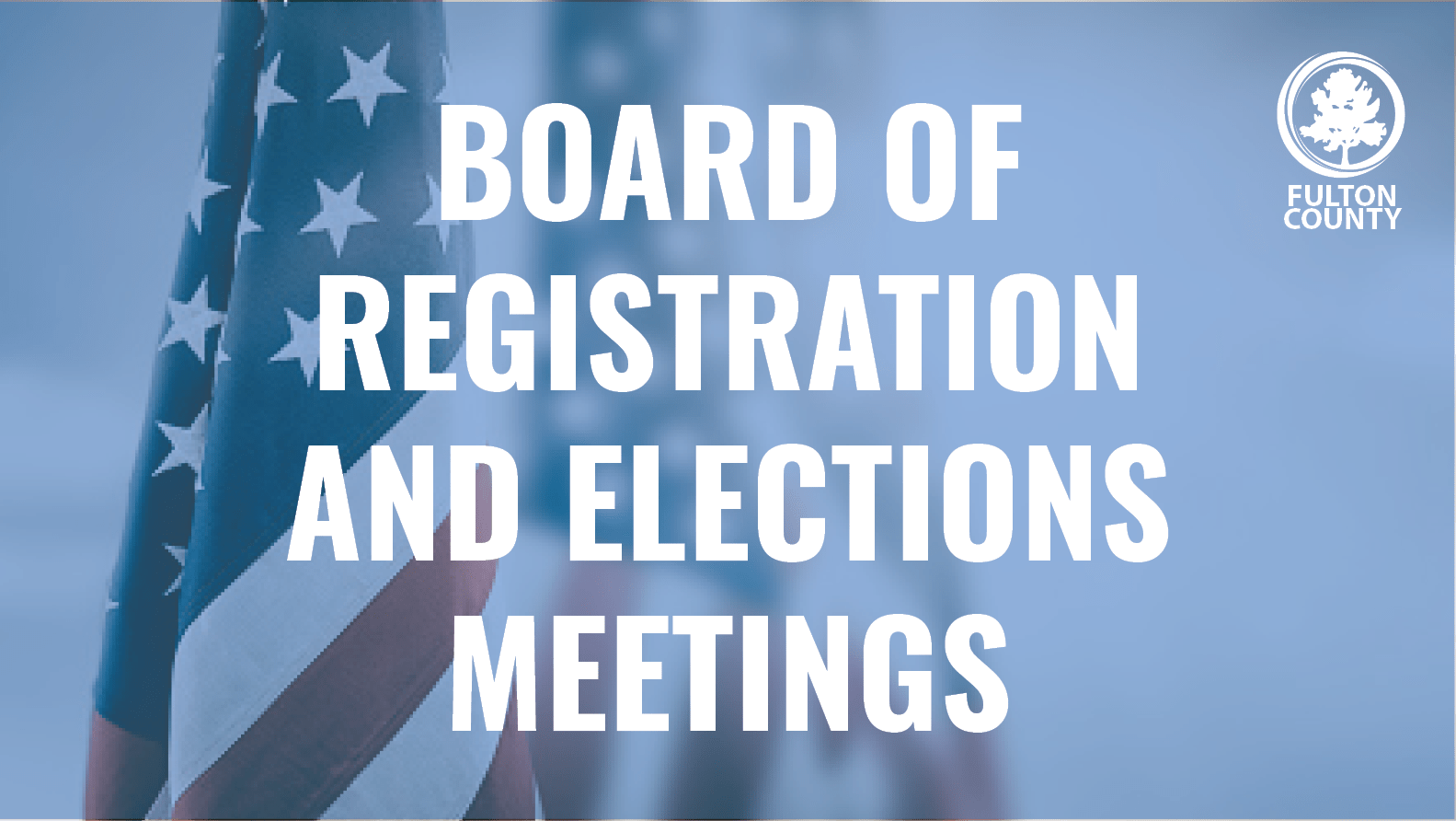 Fulton County 2022 Calendar Registration And Elections To Hold Special Called Meeting Feb 22 2022