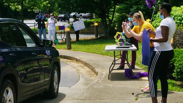 creative like me drive thru event