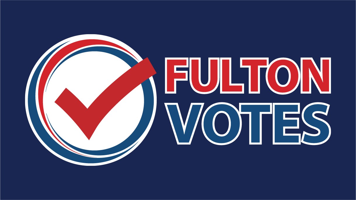 fulton votes with red check mark