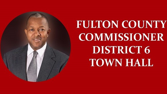 joe carn town hall graphic