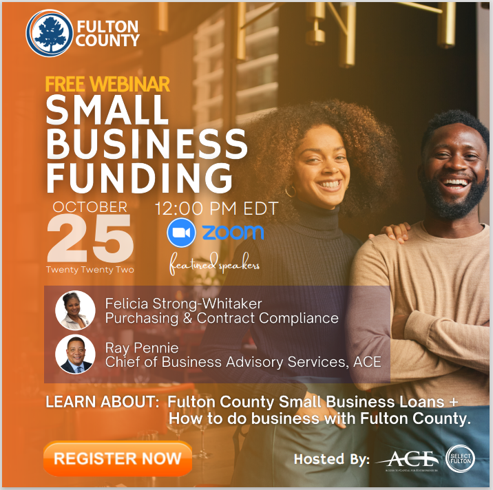 A pdf of Small Business Funding Seminar 10-4-22