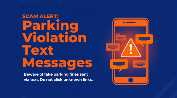 Be aware of a text message scam currently being circulated to citizens regarding alleged parking violations connected to the State Court of Fulton County.
