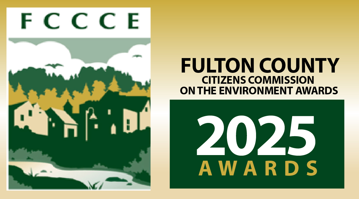 Award winners of the 2025 Fulton County Citizen Commission on the Environment.